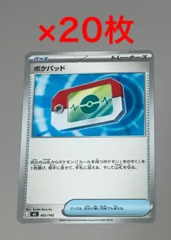 ポケパッド　20枚