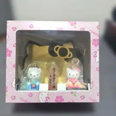 はろーきてぃ　ひなまつり 雛人形　吉徳陶器　年代物　レア