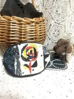 ハンドメイド ポーチ 2点セット ミナペルホネン 461 - メルカリ