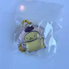 ポムポムプリン 餃子 キーホルダー 韓国限定　ポップアップ　マンドゥ　プリン