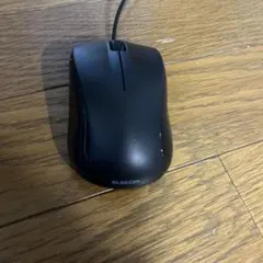 ELECOM 有線マウス 本体 ブラックのサムネイル