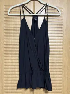 forever21 キャミソールチュニック　ブラック　Lのサムネイル