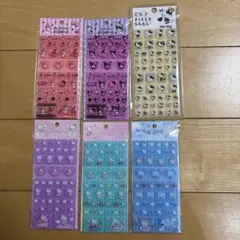 タイルシール サンリオ キティ クロミ マイメロ ボンボンドロップシール