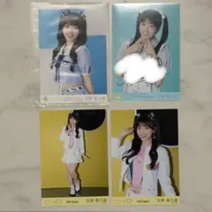 ≒JOY 天野香乃愛　直筆　生写真　僕たちの歌　サマーツインテール　円盤