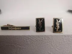 ち*む様 Yves Saint Laurent カフリンクスとタイピンセット