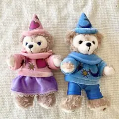 【セット販売】ダッフィー　シェリーメイ　10周年　ぬいぐるみバッジ