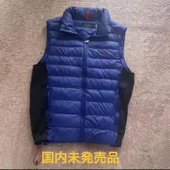POLO RALPH LAUREN ダウンベスト ブルー メンズ M