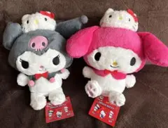 ハローキティ 50周年 クロミ マイメロディ ぬいぐるみ セット - メルカリ