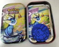 【海外限定】シャワーズ ダメカンケース　コイン付 mini tin