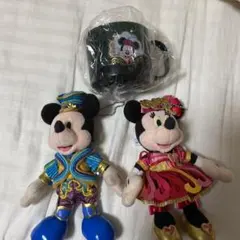 ディズニー35周年ぬいば　ぬいぐるみバッチ