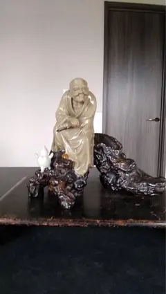 中国 石湾窯 陶器製 仙人像 2体セット 置物 骨董品2-7 - メルカリ