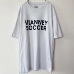 ポートアンドカンパニー Tシャツ クルーネック 半袖 ロゴ M 白 ポリエステル