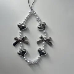 ビーズストラップ　携帯ストラップ　Laule'a__beads