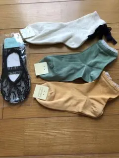 チュチュアンナ　ソックス4足セット