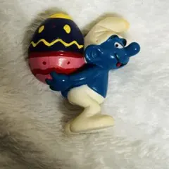 いきなりレーズン569 マクドナルド スマーフ ケーキ フィギュア smurfs