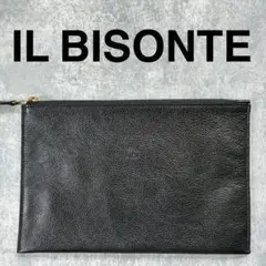 IL BISONTE ポーチ　ブラックのサムネイル