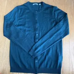 UNIQLO ダークグリーン カーディガン Sサイズ