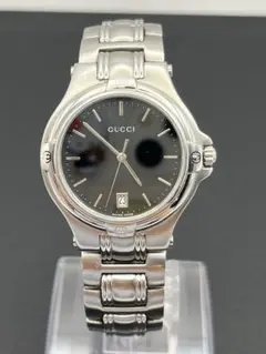 【稼働品】GUCCI グッチ 腕時計 9040M デイト ブラックのサムネイル