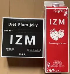 IZM酵素ドリンクアセロラ＆ゼリー IZM酵素ドリンク1000ml バーンアセロラテイスト BURN ACEROLA TASTE