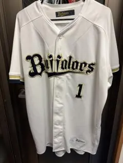 オリックスバファローズ 渡部遼人ユニフォームLサイズ - メルカリ