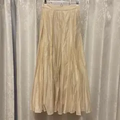 NATURAL BEAUTY BASIC フレアスカート S アイボリーのサムネイル