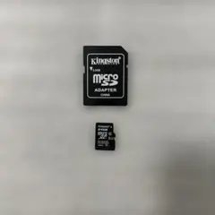 Kingston microSDXCカード64GB アダプターつき