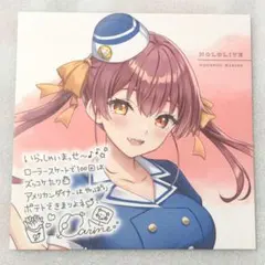 ホロライブ 宝鐘マリン LAWSON ミニ色紙