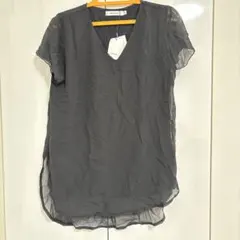 MOUSSY 半袖 Vネック トップス ブラックのサムネイル