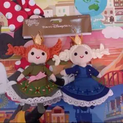 ディズニー ファンタジースプリングス アナと雪の女王 ぬいぐるみチャーム
