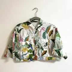 Desigual デグシアル 花柄 五分袖シャツ ブラウス 23SWCW41 - メルカリ