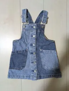 baby GAP デニムオーバーオール