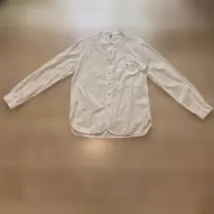 MHL. バンドカラーシャツ ホワイト Mサイズのサムネイル