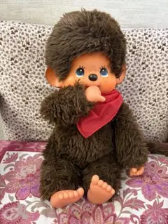 ゴールドモンチッチ30周年記念ぬいぐるみS ブルーアイ 激レア 美品