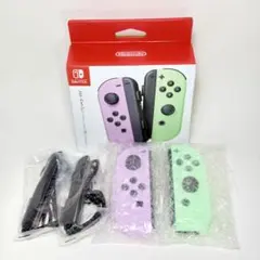 Switch用ジョイコン (L)パステルパープル/(R) パステルグリーン