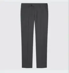 ウエスト79 感動パンツウルトラライト（ウールライク　ダークグレー　スラックス