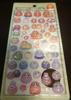 ボンボンドロップシール　和柄　だるま