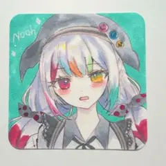 魔法少女ノ魔女裁判 城ヶ崎ノア 手描きイラスト