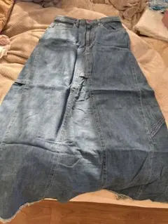 【希少】ヒステリックグラマーデニムロングスカート スリット入り