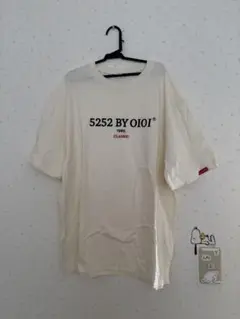 5252 BY OIOI 半袖Tシャツ Lサイズ クリーム