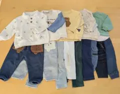ベビー服 冬服 14点まとめ売り 80サイズ 男の子 女の子 子ども服