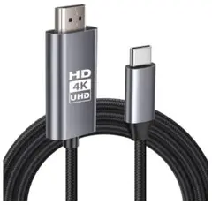 USB Type-C to HDMI 変換ケーブル 4K UHD