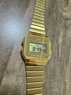 CASIO デジタル腕時計 ゴールド
