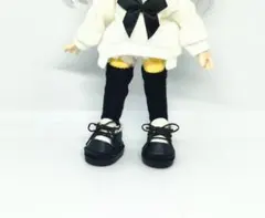 オビツ11☪️妖艶黒ロングソックス