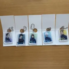 呪術廻戦 ダイソー アクリルキーホルダー 5点セット