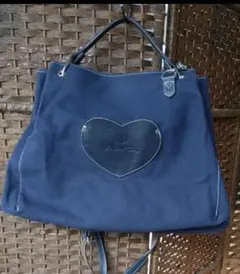 VIVAYOU　キャンパス地 バッグ　紺色　ビバユー 　2way