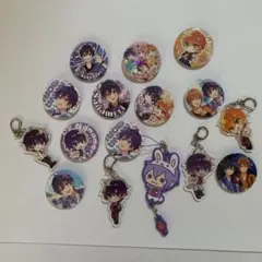 すとぷり　ななもり。ジェル　アクリルキーホルダー　缶バッジ　シリコンキーホルダー