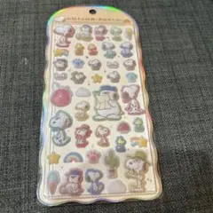【正規品♪】コットンパフィーシール スヌーピー カミオジャパン 新品未開封