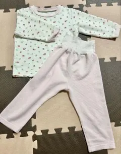 いちご柄 ベビーパジャマ セット 95cm