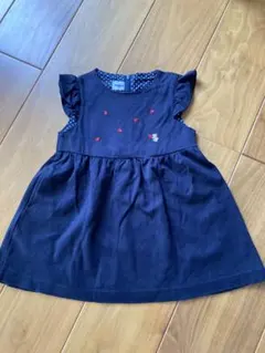 Familia ネイビー ノースリーブワンピース 90センチ　入園式