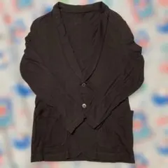 MEN'S MELROSE ブラック カーディガンのサムネイル
